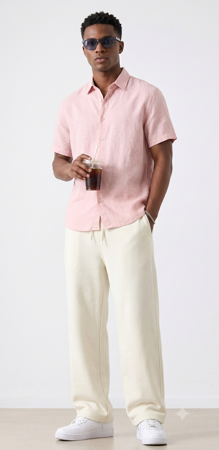 Unifi Style Off-Grid Cloud Ivory 260 GSM French Terry Sweatpants