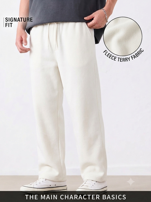Unifi Style Off-Grid Cloud Ivory 260 GSM French Terry Sweatpants